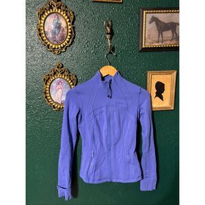 LULULEMON WILD INDIGO DEFINE JACKET SIZE 4